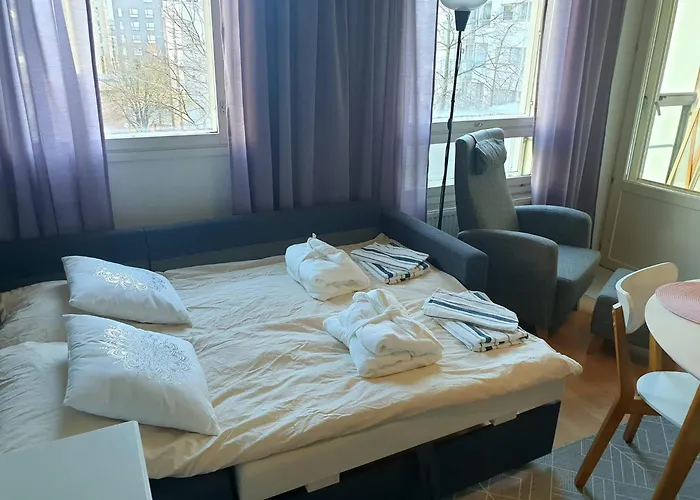 Fresh Apartment With Private Sauna In The Center Of Helsinki, Free Park